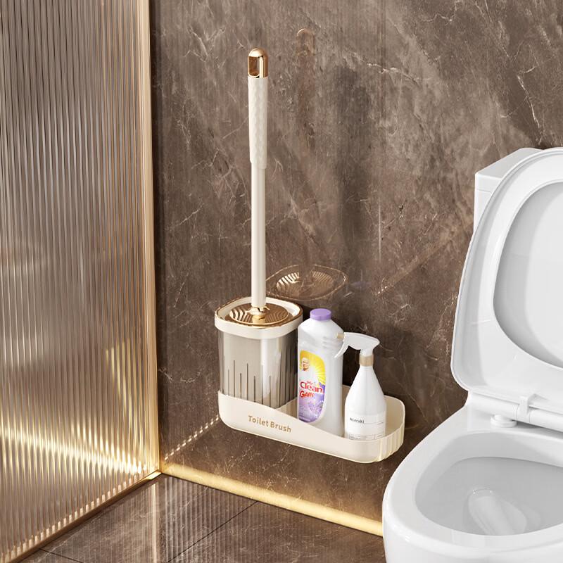 CMAOS Wall-Mounted Toilet Brush Set