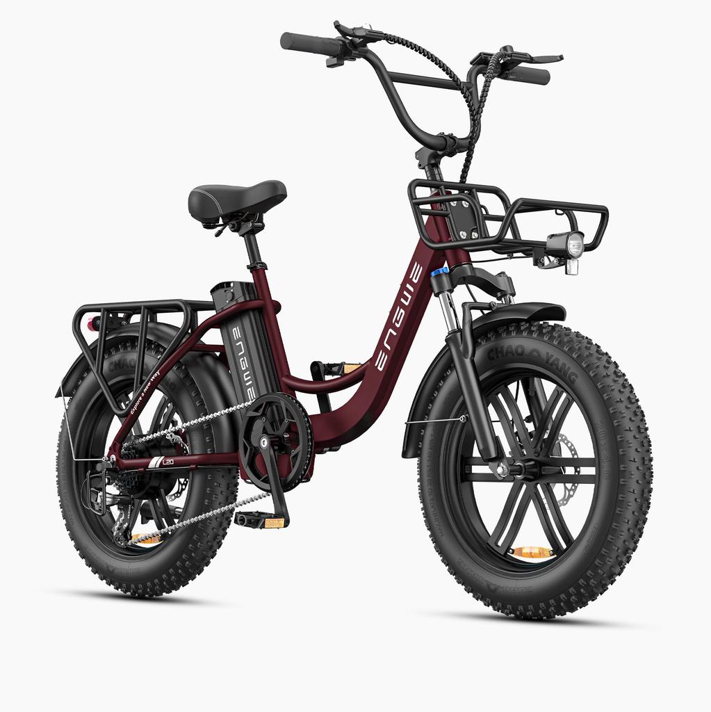 ENGWE L20 BOOST Elektryczny Rower Terenowy Silnik 500W Bateria 48V13Ah Szeroka Opona 20 Cali 120 KG Drogowy E-Rower Górski Dla Dorosłych