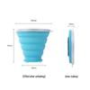 Bear Style Portable Foldable Silicone Water Cup - Mini Travel Cup