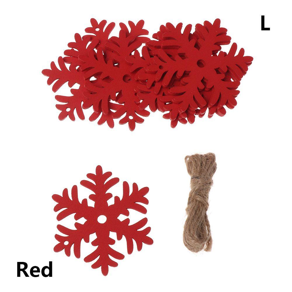 

Wood Crafts Home Decor Xmas Hanging Santa/Elk/Angel Christmas Tree Decoration Wooden Ornaments L червоний