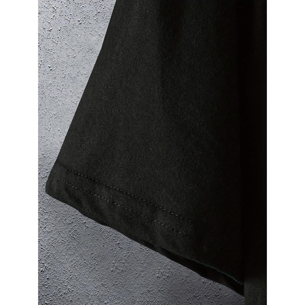 European sizes Men's Summer Short-Sleeve Print T-Shirt - Soft, Breathable, Comfortable for Casual Wear