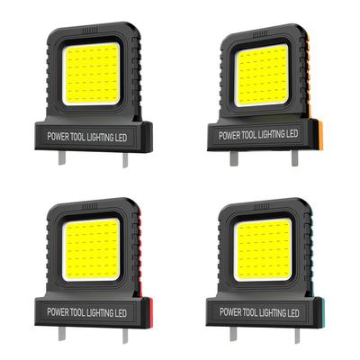 14W Mini Pocket Work Light 20-21V 2 Modes Lighting Long-Lasting Strong Light for Garage Car Repair Camping Fishing Light