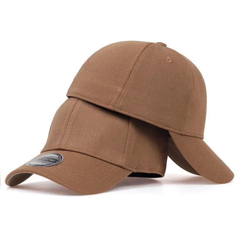 High Quality Baseball Cap Man Fitted Closed Full Cap Mesh Cap Outdoor Breathable Sports Cotton Sun Male TruckerHat Gorras Hombre