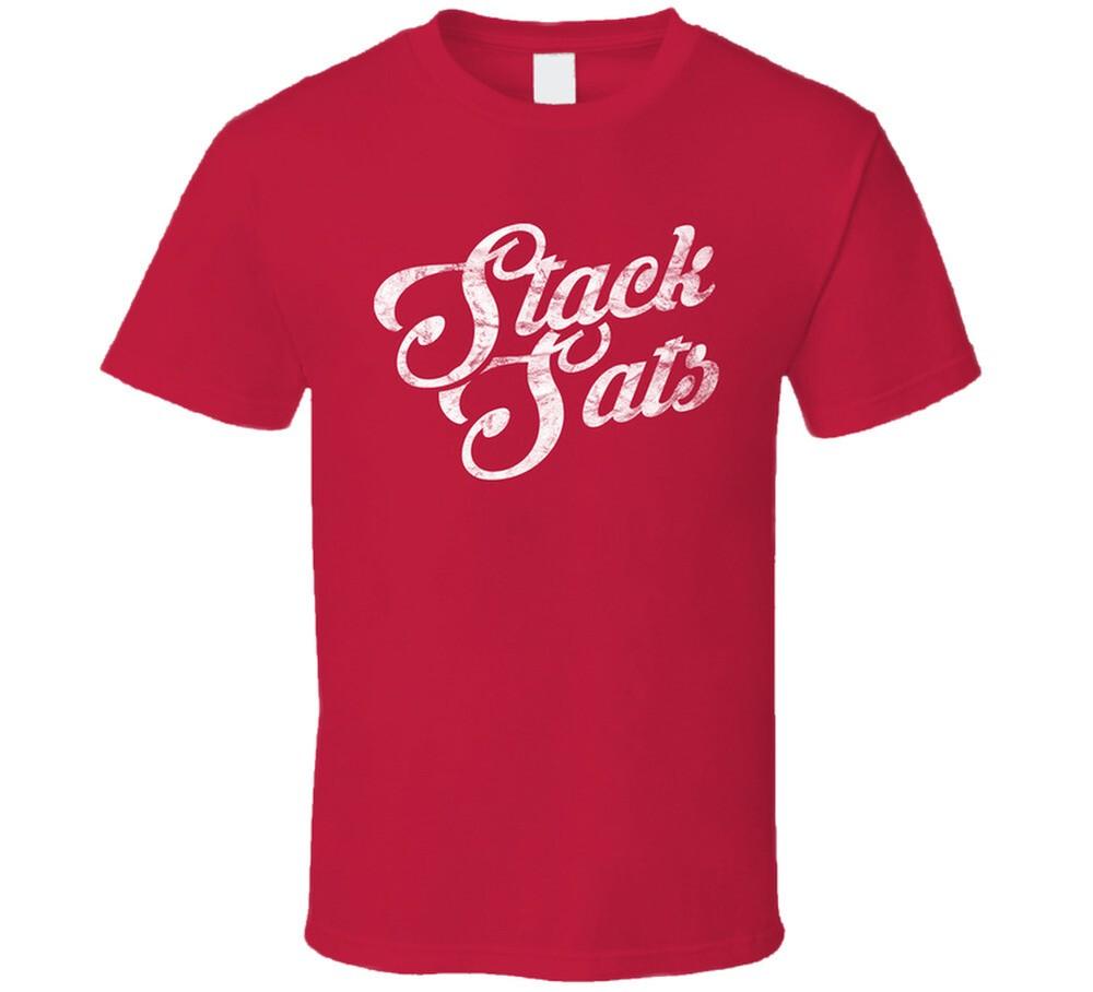 Stack Sats Bitcoin Worn Look T Shirt