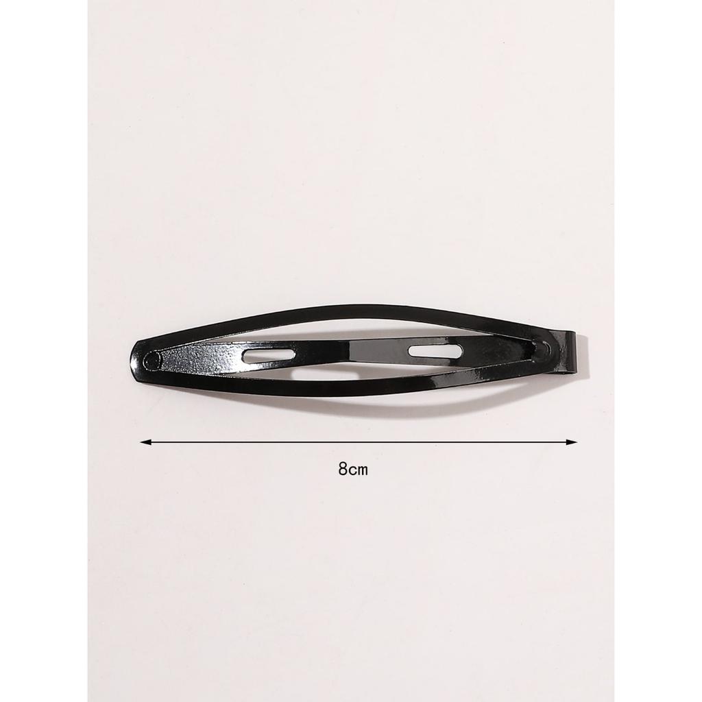 12 szt. Czarnych Dużych Metalowych Wsuwek do Włosów Długich na 3,15 cala Antypoślizgowe Klipsy do Włosów Spinki do Włosów dla Kobiet i Dziewcząt Akcesoria do Włosów