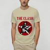Unisexs Vintage The Clash T Shirts 100 Cotton Clothing Funny Short Sleeve Round Neck Tees Plus Size TShirt