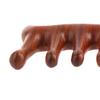 Holztherapie Massagekamm Kopf Gesicht Kopfhaut Gua Sha Massagegerät Natürliches Gesichts-Sandelholz Breitzahn Gua Sha Schaben Körpermassage