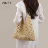 Viney Fashion Woven Straw Tote Bag