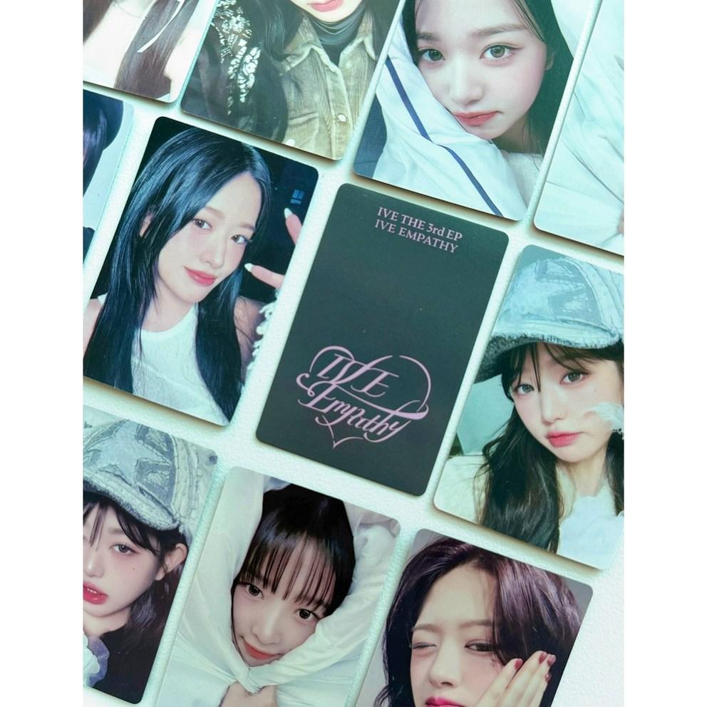 2025 IVE EMPATHY Empathy Photocards (55 Sheets) and Domusong Stickers (10 Sheets)