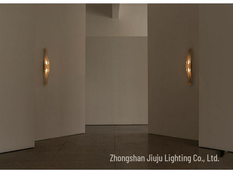 Industrial Modern Retro Glass Wall Lamp for Living Room or Bedroom