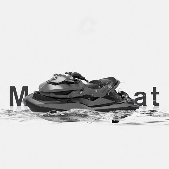 Remote Control Boat Water-proof Low Resistance Plastic High Speed Electronic Remote Control Boat for Kids