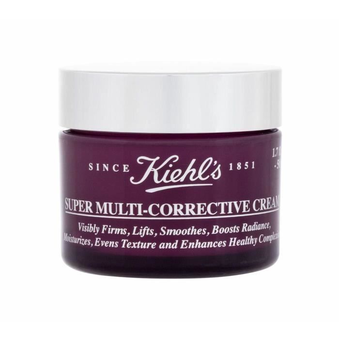 Crème quotidienne - Kiehl's - Super Multi-correctrice - 50ml - Tous types de peau - Sans parabène
