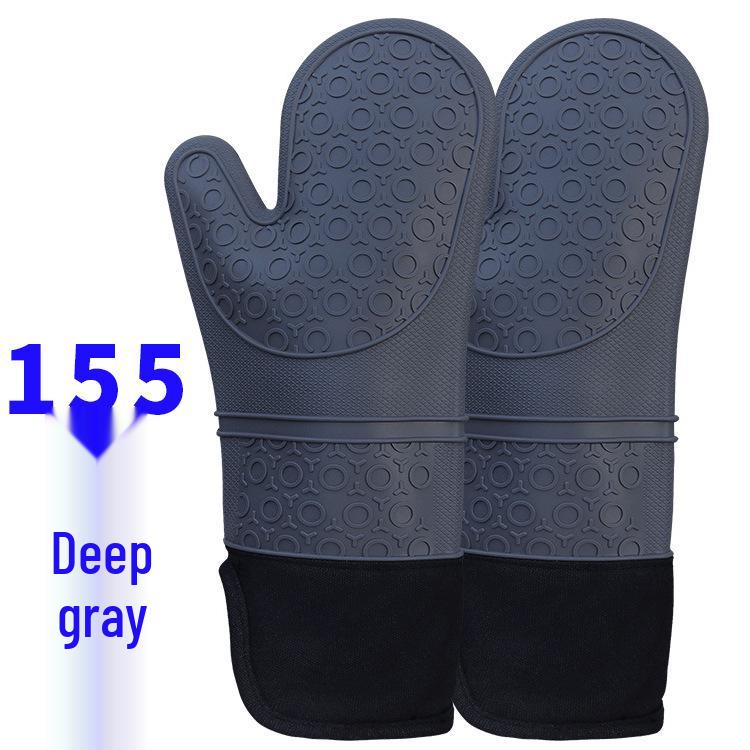 Nine Likes Hitzebeständige Silikonhandschuhe zum Backen - Dick, Qualitätsisolation