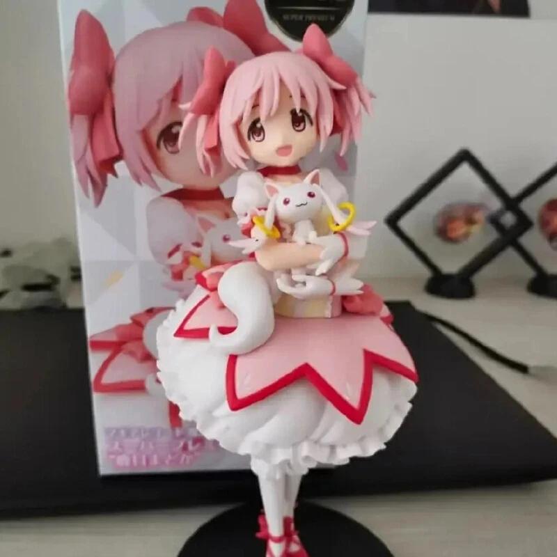 Puella Magi Madoka Magica Kaname Madoka Action Figure - Gift Doll Toy Magic Girl Model Statue Christmas Decor