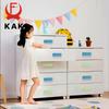 KAK Children Wooden Cabinet Knobs and Handles Kitchen Door Handles Macaron Wardrobe Cupboard Handle Drawer Knobs Furniture Pulls