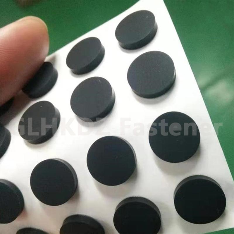 Ø 4.5mm - 17mm Round Self Adhesive Backing Silicone Rubber Furniture Pads Cabinet Feet Leg Cushion Spacer Non-slip Floor Protect