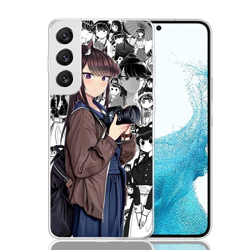 Komi Can't Communicate Case Phone Cover for Samsung Galaxy S24 S25 Ultra S23 Plus S22 + S21 S20 FE S10 S25Plus Trend Fundas S24