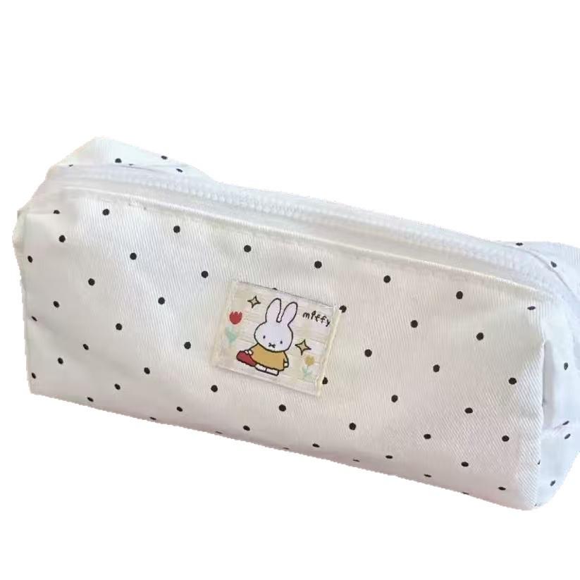 Miffy & KT Cat Inspired Cute Large-Capacity Pencil Case & Makeup Bag for Girls