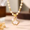 Freshwater Pearl Shell Necklace Collarbone Chain Temperament Simple Fashion Versatile Exquisite Necklace