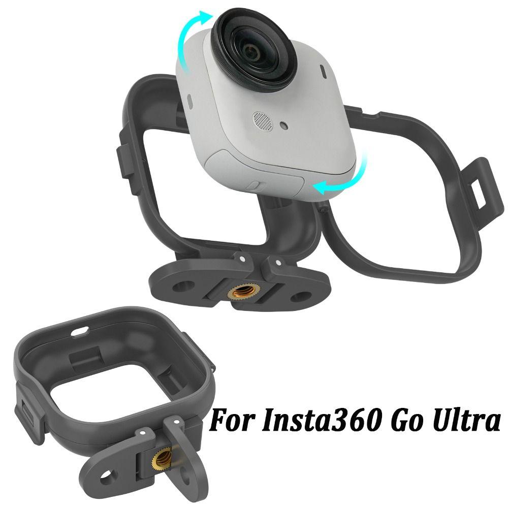 Lightweight Horizontal Vertical Mount Bracket Frame for Insta360 Go Ultra Camera Accessories