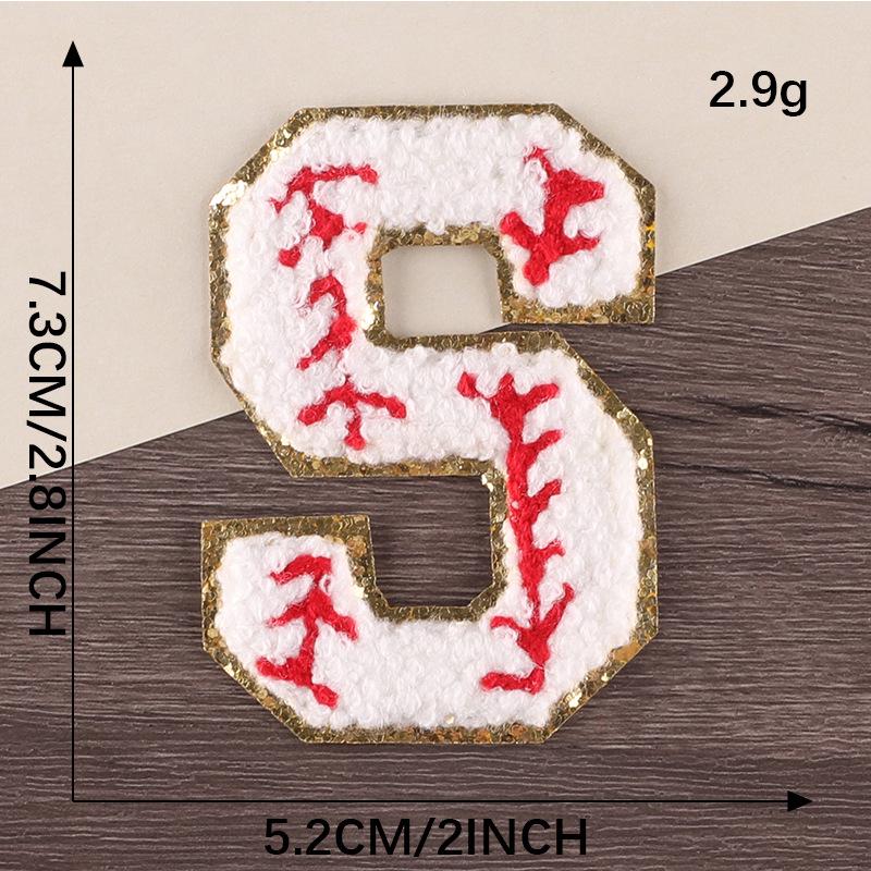 Gold Edge Chenille Smiley Face Embroidered Patch Badge