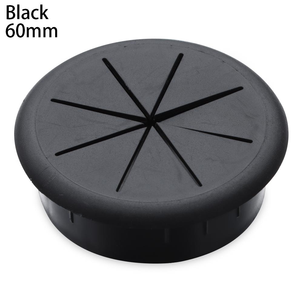 Cable Hole Cover Cord Grommets Desk Wire Organizer for Office Furniture Cable Passing Eight Petal Threading Box Cover