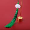 2pcs/Lot White Lotus Pendant Tassel Hanging Tassel Silk Fringe Bangs Flower Tassel Trim Key For Curtains Home Decor Accessories