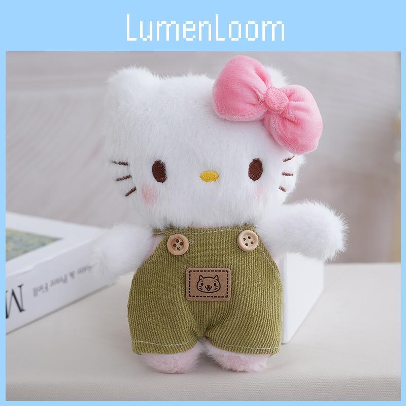 Portachiavi di Peluche con Bambola Gatto Carina per Decorazione Borsa e Regali