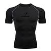 GYMSHARK Shark Short Sleeve Fitness T-shirt - Breathable, High Elasticity, Quick Dry.