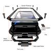 Case for IPhone Air 17 16e 16 Pro Max 15 Plus Shockproof Heavy-duty Sturdy Aluminum Metal Cover Tempered Glass Screen Protector