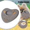 Cat Dog Memorial Stone Gravestone Cement Cemetery Sign Accessories for Shelf Decor Weather Resistant