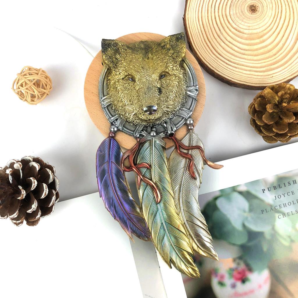 Wall Decoration Dreamcatcher Silicone Molds Foxes Dream Catcher Resin Molds Home