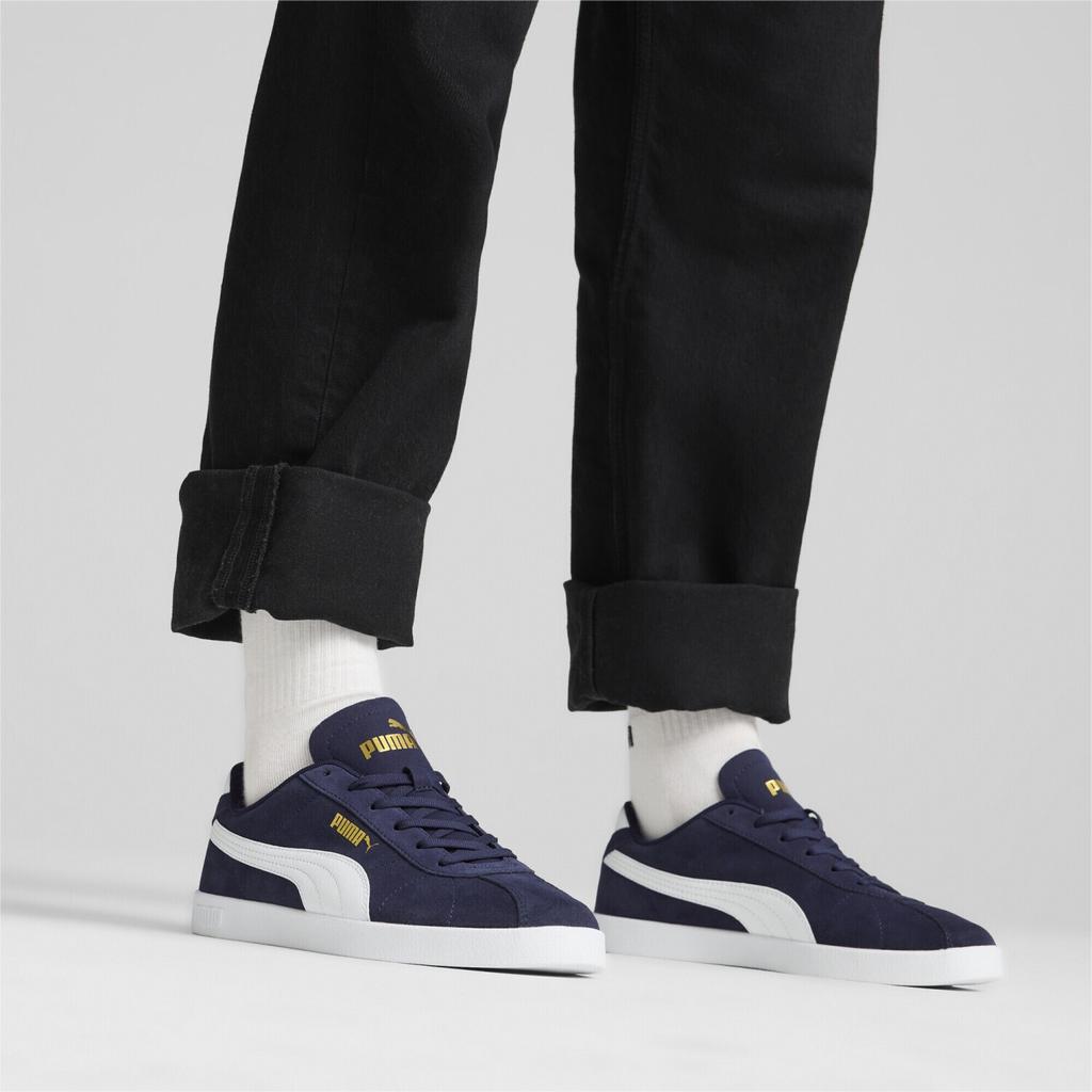 Puma Club II Suede Sneakers Navy/white/gold
