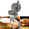 Універсальний ручний прес для бургерів Малий алюмінієвий сплав Регульований інструмент для формування м'яса Для вишуканих котлет