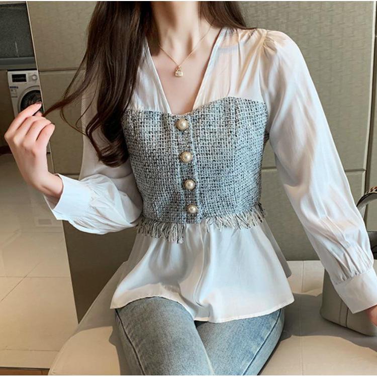 blusa estilo coreano