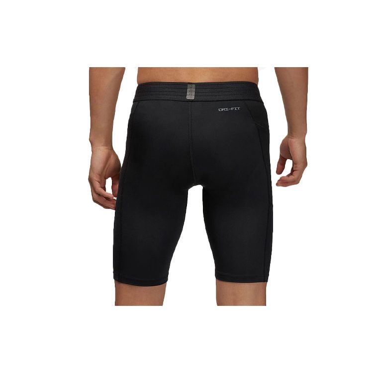 Jordan Sport Dri-Fit Logo Print Moisture-Wicking Quick-Dry Fitness Casual Shorts Men Bottoms Black DM1814-010