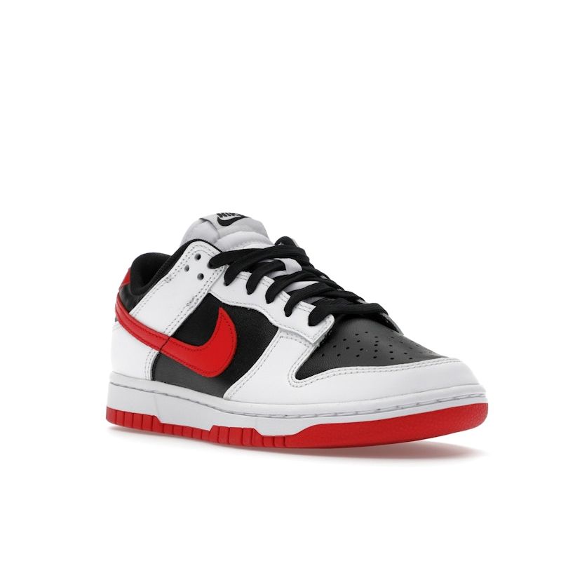 Nike Dunk Low White Black Red Unisex Sneakers University-Red FD9762-061