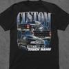 Custom Pickup Truck T-Shirt, Your Truck On Shirt, Vintage Pickup Lover Shirt, Personalized Truck Graphic Top, 90s Style Truck Tee