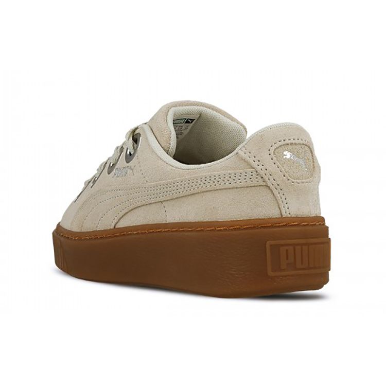 Puma Suede Platform Kiss Retro Casual Bow Low-Top Sneakers Women Sneakers White 366461-02