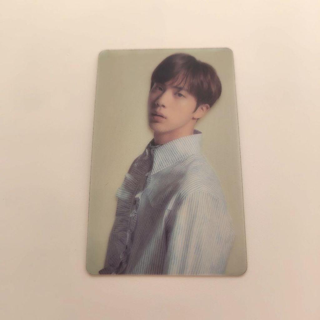 [USED] BTS WINGS TOUR Seoul Concert Exclusive Transparent Photo Card JIN