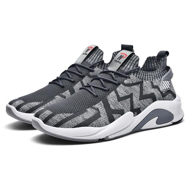 Men Shoes Mesh Breathable White Trendy Sneakers Men Original Casual Light Walking Big Size Man Tennis Shoe Footwear