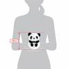 Sun Lemon Plush Toy Koromoffuru Panda 11x12x15cm Animal P-9182