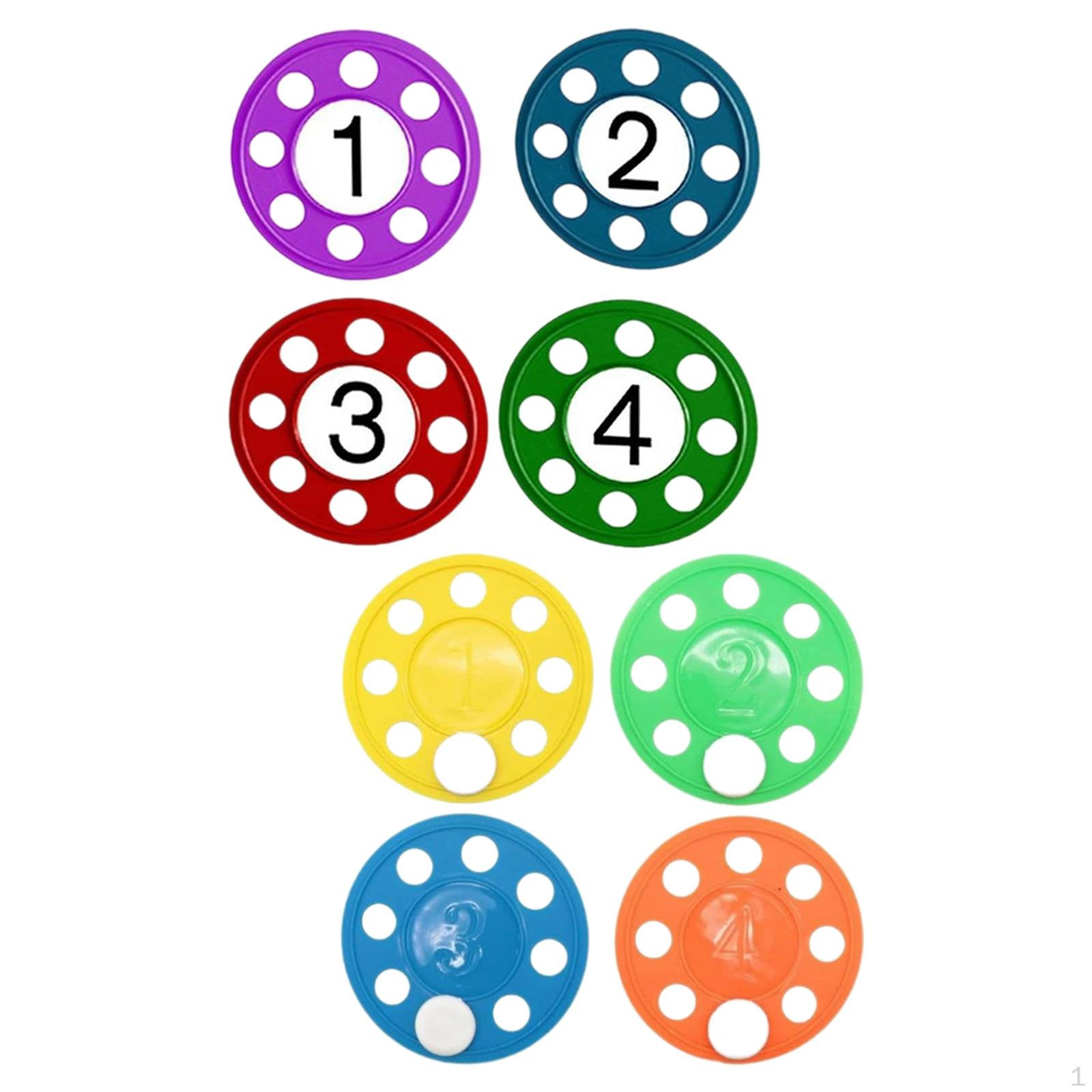 

8 предметов, диски для дайвинга, игрушки для погружения в бассейн, детский летний красочный подводный круг, плавание Style A