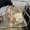 Borsa sottobraccio stile straniero da donna Nuova alla moda Borsa a tracolla con catena Borsa quadrata piccola Borsa a tracolla singola