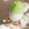 Cute Chives Night Light LED,Silica Touch Lamp,Rechargeable USB,Table Lamp,Desk Room Decoration Baby Nursery Kids Birthday Gift