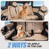 Headrest Dog Car Safety Seat Belt Dog Seat Belt Seatbelt Adjustable Car Leash with Elastic Bungee & Reflective Safety Tether