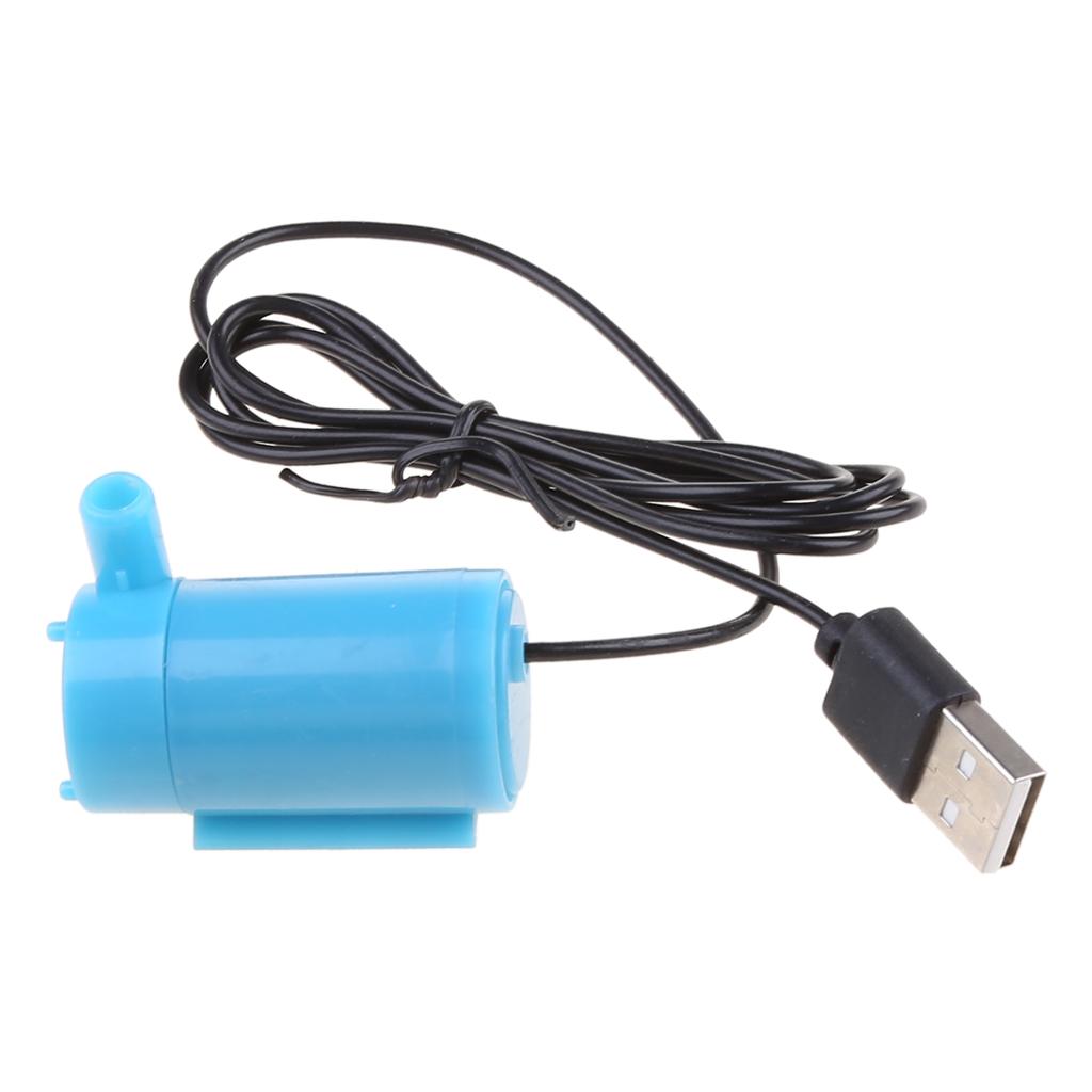 Micro Submersible Water Pump Fish Tanks Aquarium USB Powered for DC 5V 2-3L/min Mini Motor Water-pump