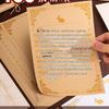 Vintage-Style Thick Kraft Paper Envelopes & Letter Set for Handwritten Notes & Birthday Cards