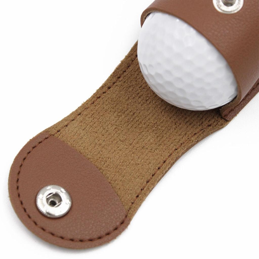 Golf ball case - Stores golf forks in PU leather
