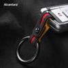 Alcantara Suede Key Fob Cover with Keychain Fits Porsche Macan 4 EV Electric model 2024 2025 Taycan 2022 Key Shell Accessories
